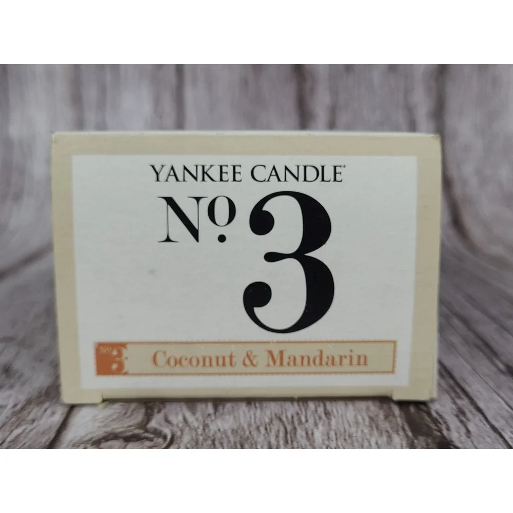 Yankee Candle‎ 12 Scented Tea Light Candles No.3 Coconut & Mandarin New Open Box